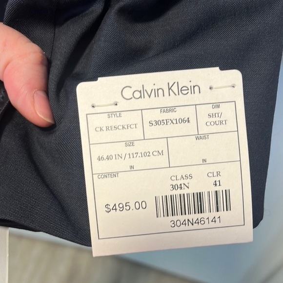 Calvin Klein Men's Black Blazer & Pants - Picture 4 of 4